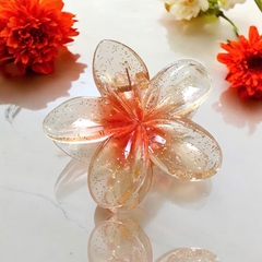 Kẹp càng cua tráng gương kim tuyến hoa sứ