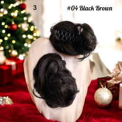 T8. Kẹp búi tóc xoăn thời trang Hàn Quốc