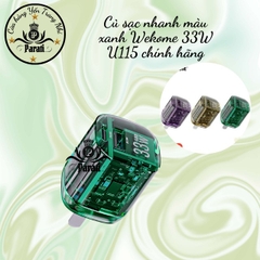 Củ sạc nhanh Wekome 33W U115 chính hãng