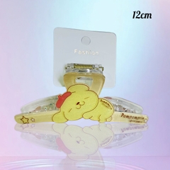 T6. Kẹp tóc chéo mika họa tiết nhân vật hoạt hình 12cm