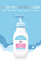Sữa Tắm Gội Chiết Xuất Thảo Dược Hanayuki Baby 150ml