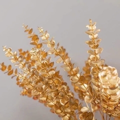Cành Lá Táo Vàng Kim Decor Trang Trí