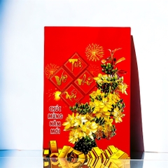 Thiệp chúc mừng năm mới 12,5x19cm