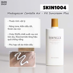 Kem Chống Nắng Dưỡng Ẩm Skin1004 SPF50+ PA++ Dành Cho Da Nhạy Cảm 50ml