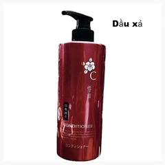 Dầu Gội - Xả Kumano Tsubaki Chiết Xuất Từ Dầu Hoa Trà 600ml