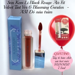 Son Kem Lì Black Rouge Air Fit Velvet Tint Ver 6 Blueming Garden 