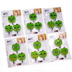 Sét 3 móc dán tường (ngẫu nhiên)