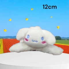 15.1 Kẹp tóc lông charm hoạt hình dễ thương