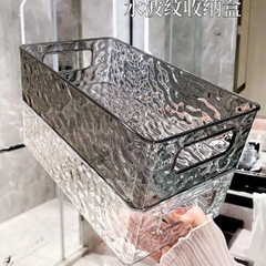 Hộp đựng mỹ phẩm họa tiết sông băng 27x15x7cm