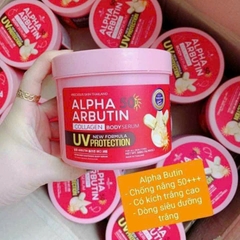 Kem Dưỡng TrChống Nắng Alpha Arbutin Collagen Body Serum SPF50 500g Thái Lan