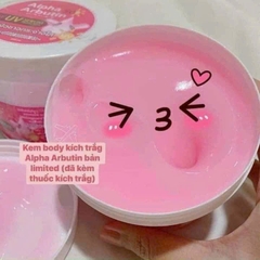 Kem Dưỡng TrChống Nắng Alpha Arbutin Collagen Body Serum SPF50 500g Thái Lan
