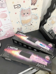 Lược chải tóc điện tử Nova màu hồng