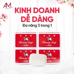 Xà Phòng Tắm Sữa Bò Cow Kyoshinsha Beauty Soap 90gr G