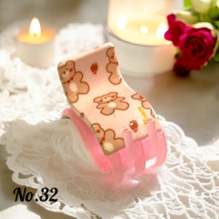T1.Kẹp Càng Cua 5 Răng Cao Cấp Nhiều Họa Tiết Dễ Thương
