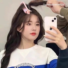 Kẹp phồng tóc tự dính màu pastel xinh xắn dễ thương (ngẫu nhiên)-1 cái