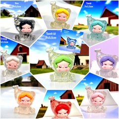 Charm Kim Tuyến Nàng Tiiên C.á Trong Suốt Dễ Thương 3x3,5cm