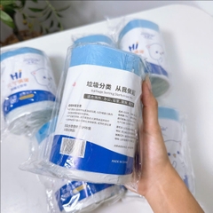 TDEP. Cuộn 100 túi rác quai sách Minaier 45x50cm