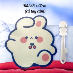 Quạt nhựa tự ráp cầm tay hoạt kê hình