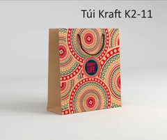 Túi giấy đựng quà Kraft K2-11 (16x18x8cm)