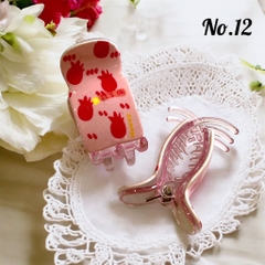 T1.Kẹp Càng Cua 5 Răng Cao Cấp Nhiều Họa Tiết Dễ Thương