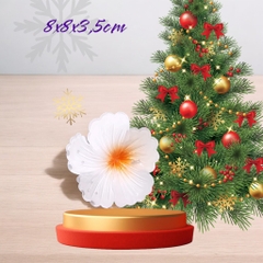 Kẹp tóc nhựa hoa sư tròn kiểu mới