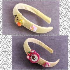 Bờm tóc lông 2 charm