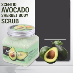 Tẩy Tế Bào Chết Toàn Thân Beauty Buffet Scentio Avocado Sherbet Body Scrub Hương Bơ 350ml