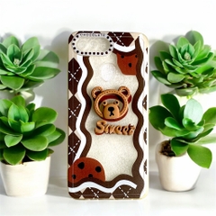 Ốp Lưng Điện Thoại Mềm SWEET Gấu Moschino Siêu Dễ Thương