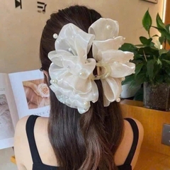 Kẹp tóc voan ngọc 13cm