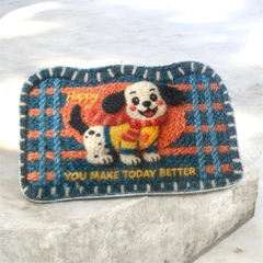 Thảm lau chân lông cún mèo (61×40cm)