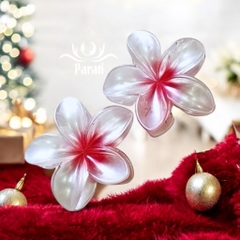 Hoa sứ tráng gương mẫu bạc 8cm