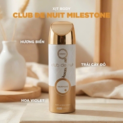 13.10.Xịt Thơm Toàn Thân Armaf Club De Nuit Perfume Body 200ml