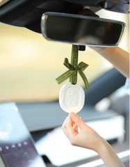 16.5 Sáp thơm dạng thạch cao treo tủ, xe hình hoa AROMA