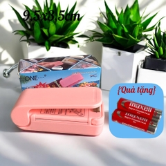 19.Máy hàn túi nhựa mini tiện lợi chạy pin AA ONE MJP-288
