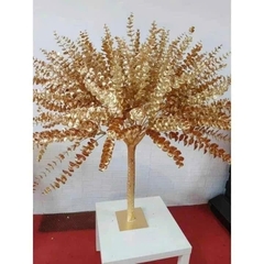 Cành Lá Táo Vàng Kim Decor Trang Trí