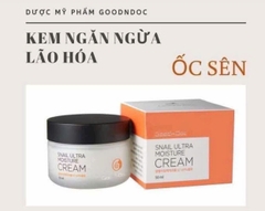 {S-T}Kem dưỡng ốc sên GoodnDoc Snail Ultra Moisture Cream Hàn Quốc 50ml