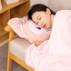 Thú Nhồi Bông Kèm Chăn Kuromi và Labubu