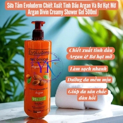 18.5Gel tắm dưỡng da Evoluderm 500ml