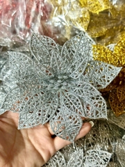 Hoa Kim Tuyến Dạng Rỗng Lấp Lánh Trang Trí 15cm