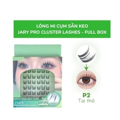 14.6-14.8.Hộp mi giả Jary Pro Cluster Lashes 6 hàng (có sẵn keo) - Full hộp
