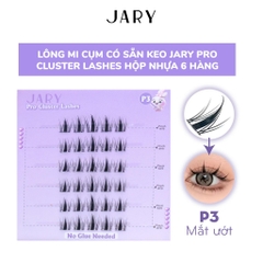 14.7-14.6.Hộp mi giả Jary Pro Cluster Lashes 6 hàng (có sẵn keo)