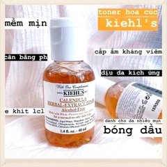 Nước Hoa Hồng, Hoa Cúc Kiểm Soát  Dầu, Cân Bằng pH Kiehl's Calendula Herbal Extract Toner Alcohol Free40ml
