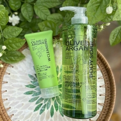 Sữa Tắm Kumano Deve Chiết Xuất Dầu Olive & Argan 800ml.