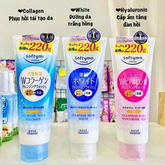 Sữa Rửa Mặt Và Tẩy Trang Kosé Softymo 2in1 220g