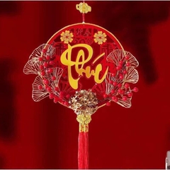 Dây treo trang trí chữ Phúc