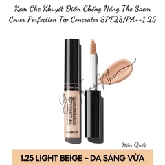 HLK-Kem Che Khuyết Điểm CN The Saem Cover Perfection Tip Concealer SPF28/PA++