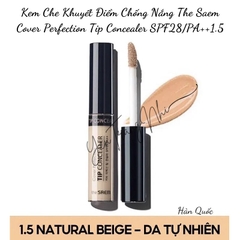 HLK-Kem Che Khuyết Điểm CN The Saem Cover Perfection Tip Concealer SPF28/PA++