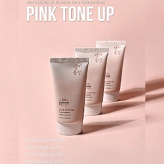 Kem chống nắng nâng tone PrettySkin Pink Tone Up Sun Cream SPF 50+PA+++ 50ml