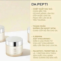 {S-T}Kem dưỡng ẩm Dr.Pepti Centella Moist Soothing Gel Cream Hàn Quốc 70ml
