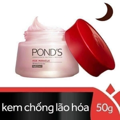 {Đêm}Kem Dưỡng Ẩm Ban Đêm Ponds Age Miracle Night Cream Thái Lan 10gr
